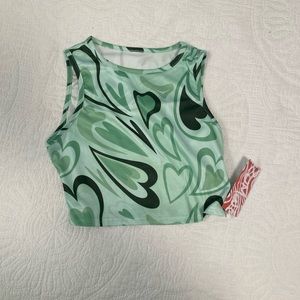 green crop tank